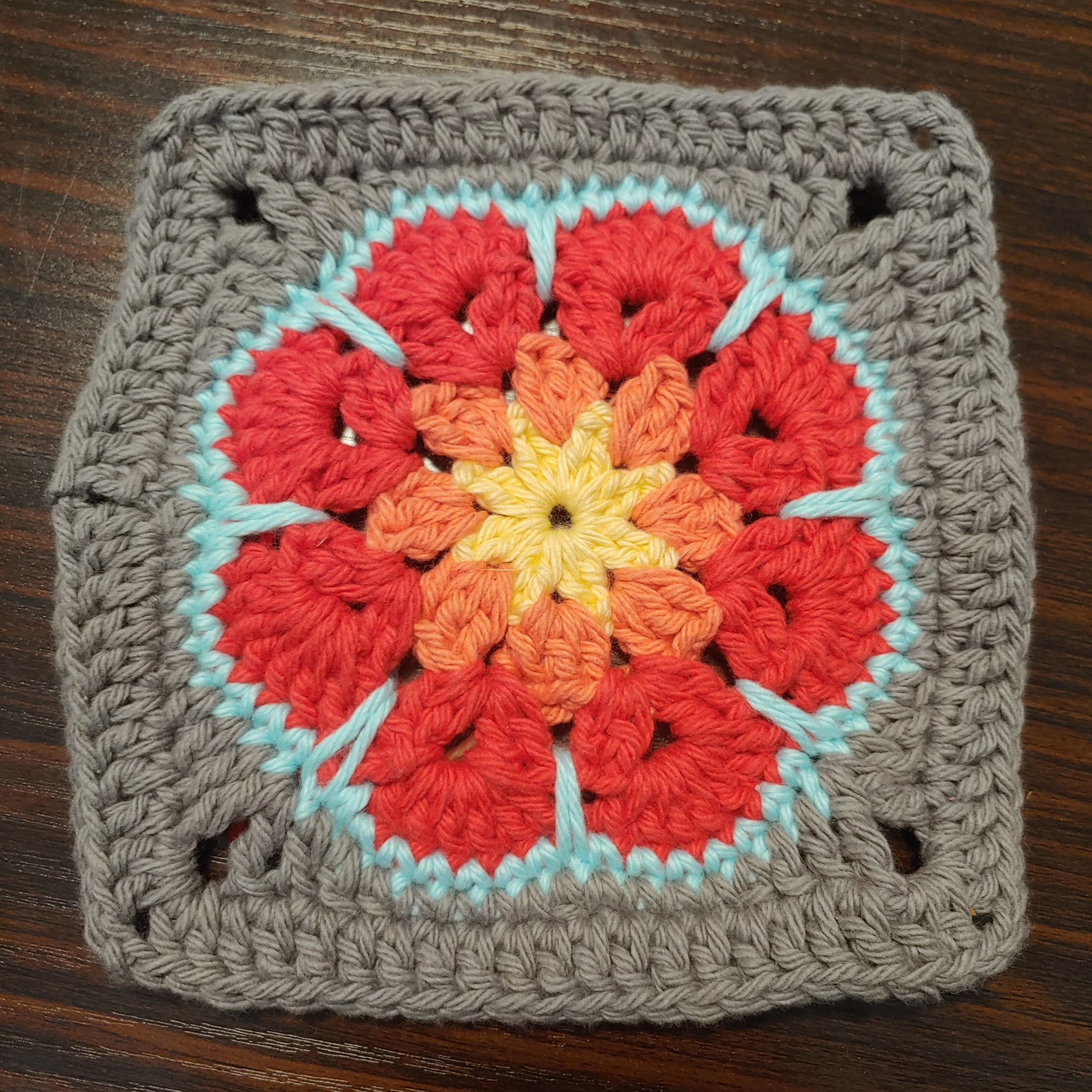 small flower block #3